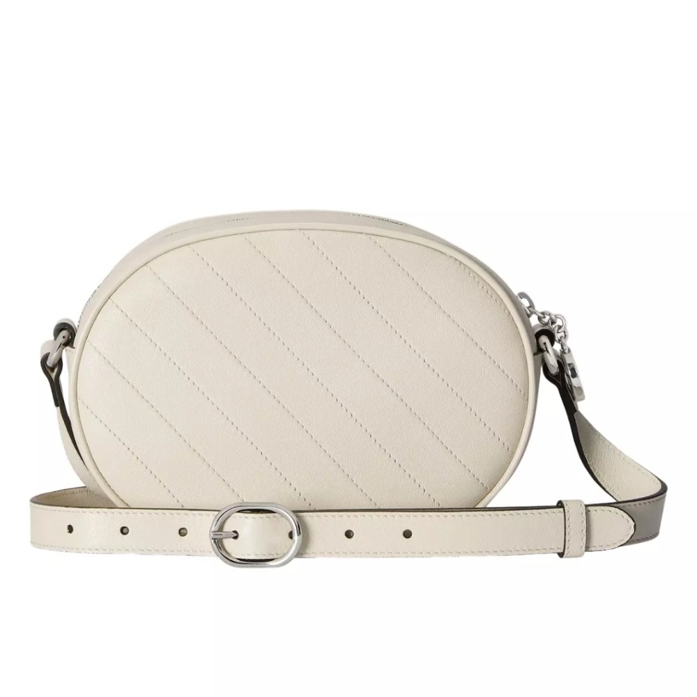 🔥🔥 GUCCI Blondie Mini $1790 White Leather Shoulder Bag BRAND NEW 🔥🔥 - Picture 6 of 8
